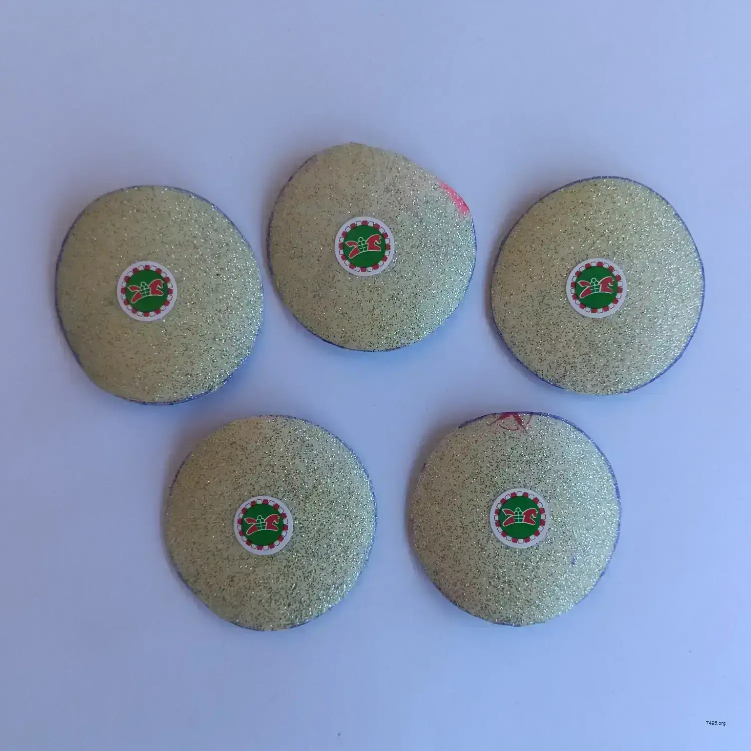 Upcycled Candy Wrapper Bitcoin (Casascius Style)