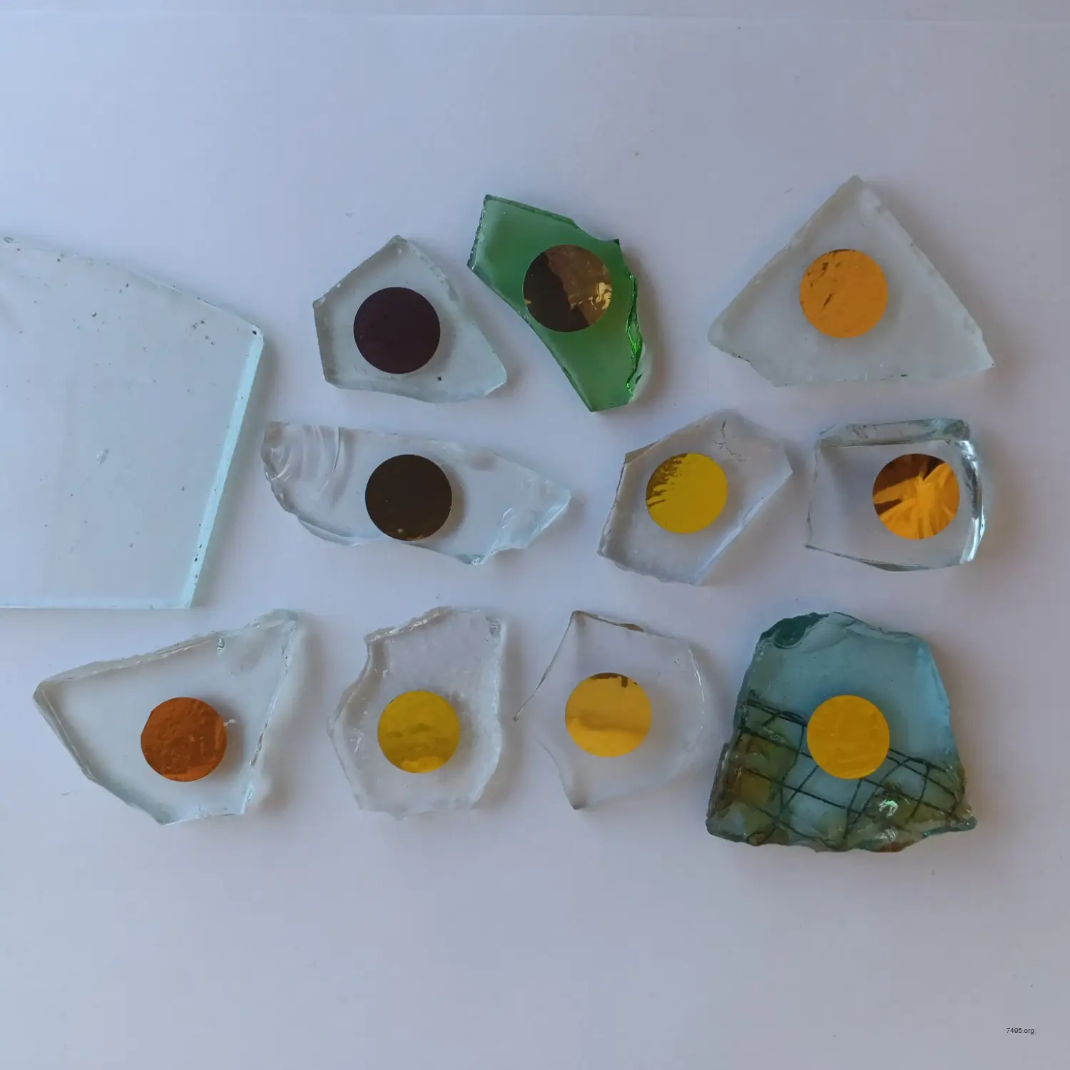 Found Glass Bitcoin – Physical Cold Storage Wallet