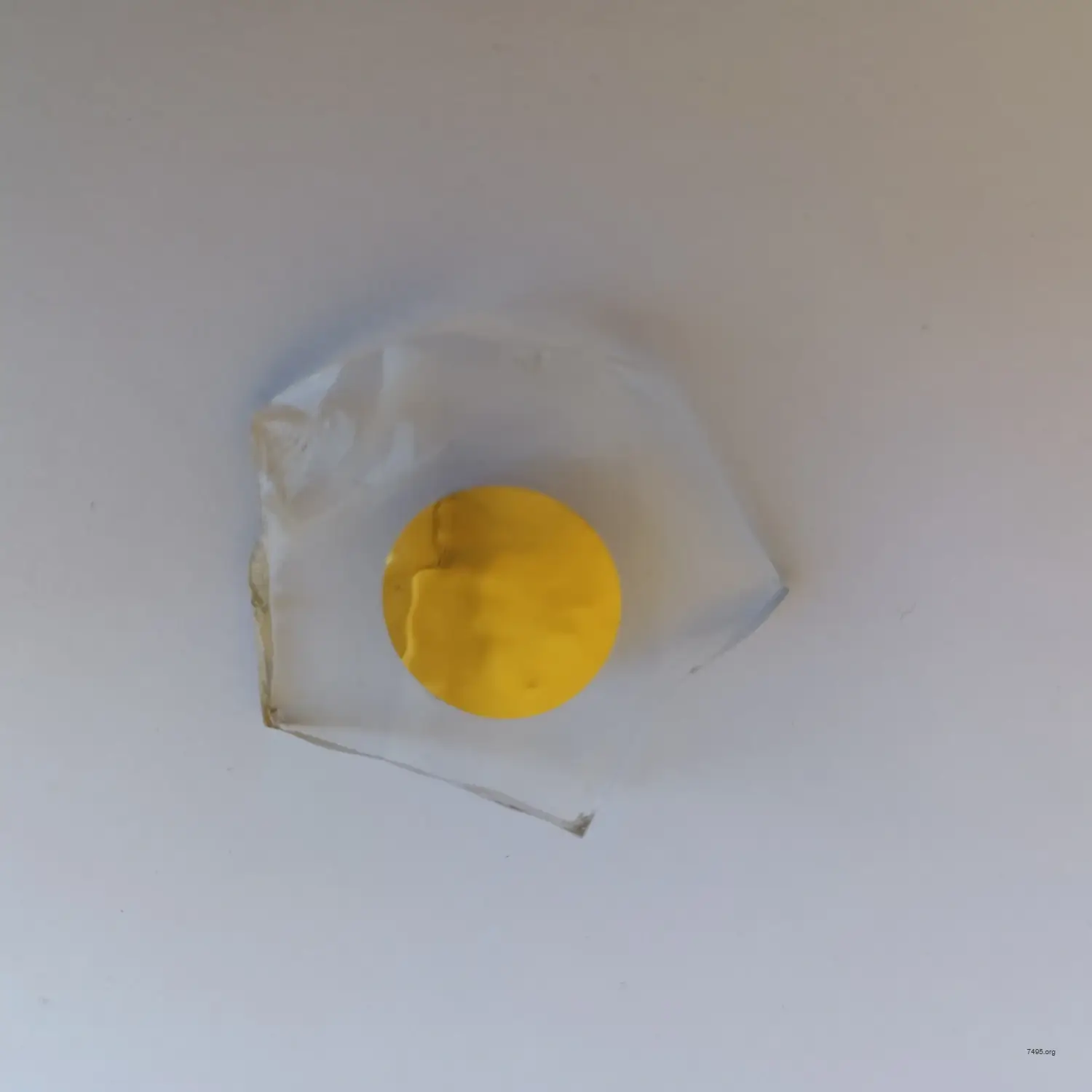 One-of-a-Kind Glass Shard Bitcoin (Casascius Style)