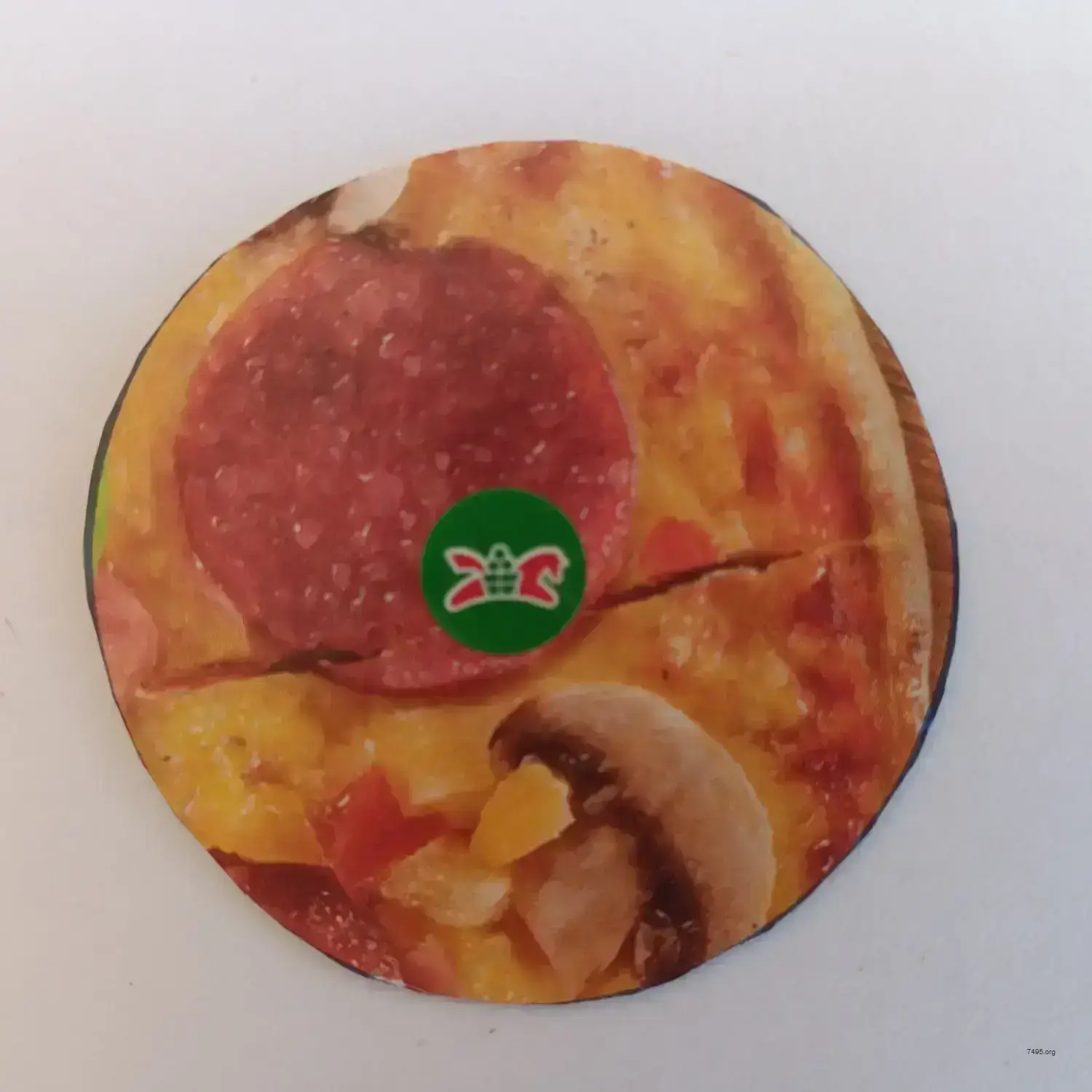 Pizza Box Cardboard Bitcoin (Casascius Style)